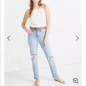 Classic straight Madewell jeans